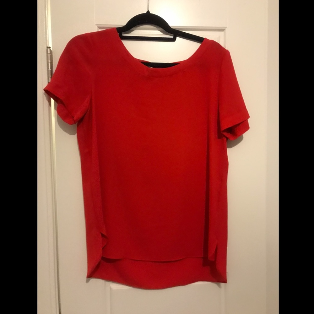 Adrienne Vittidani Red Blouse